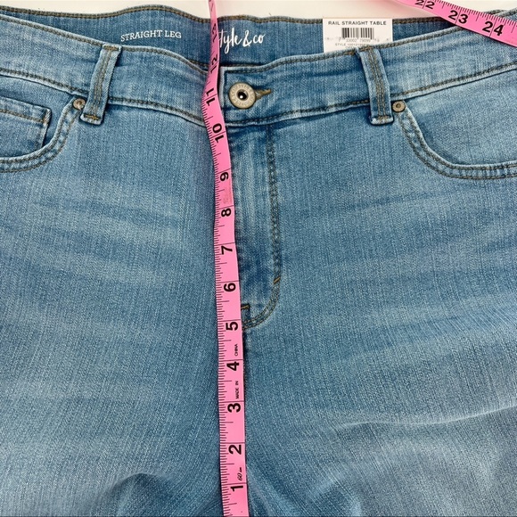 Style & Co RAIL STRAIGHT TABLE IN OPEN DESERT SIZE 16W - Picture 9 of 10